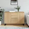 vidaXL Buffet chêne sonoma 104x35x70 cm bois d'ingénierie 827215