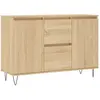 vidaXL Buffet chêne sonoma 104x35x70 cm bois d'ingénierie