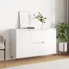 vidaXL Buffet blanc 104x35x70 cm bois d'ingénierie 827196