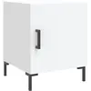 vidaXL Table de chevet blanc 40x40x50 cm bois d’ingénierie
