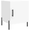 vidaXL Table de chevet blanc 40x40x50 cm bois d’ingénierie