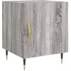 vidaXL Table de chevet sonoma gris 40x40x50 cm bois d'ingénierie