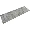 vidaXL Tapis de cuisine lavable impression béton 60x180 cm velours