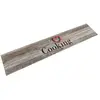 vidaXL Tapis de cuisine lavable impression cuisine gris 60x300 cm