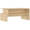 vidaXL Table basse chêne sonoma 90x55x42,5 cm bois d'ingénierie