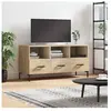 vidaXL Meuble TV chêne sonoma 102x36x50 cm bois d'ingénierie