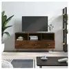 vidaXL Meuble TV chêne marron 102x36x50 cm bois d'ingénierie
