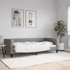 vidaXL Vidaxl Lit De Repos Taupe 90x200 Cm Tissu