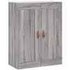 vidaXL Armoire murale sonoma gris 69,5x34x90 cm bois d'ingénierie