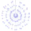 vidaXL Étoile rayonnante de Noël 140 LED 8 pcs bleu 17 cm