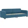 vidaXL Lit de repos bleu 80x200 cm velours 354050