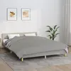vidaXL Couverture lestée Gris 200x225 cm 9 kg Tissu