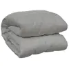 vidaXL Couverture lestée Gris 120x180 cm 5 kg Tissu
