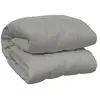 vidaXL Couverture lestée Gris 138x200 cm 10 kg Tissu