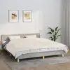 vidaXL Couverture lestée Crème clair 155x220 cm 7 kg Tissu