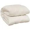vidaXL Couverture lestée Crème clair 200x225 cm 13 kg Tissu