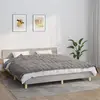 vidaXL Couverture lestée Gris 155x220 cm 7 kg Tissu