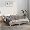 vidaXL Couverture lestée Gris 150x200 cm 7 kg Tissu