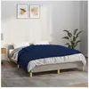 vidaXL Couverture lestée Bleu 150x200 cm 7 kg Tissu
