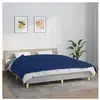 vidaXL Couverture lestée Bleu 155x220 cm 7 kg Tissu