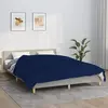 vidaXL Couverture lestée Bleu 200x200 cm 9 kg Tissu