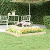 vidaXL Jardinière 110x110x27 cm Bois massif de pin