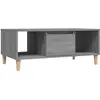 vidaXL Table basse Sonoma gris 90x50x36,5 cm Bois d'ingénierie