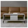 vidaXL Table basse Sonoma gris 90x50x36,5 cm Bois d'ingénierie