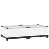 vidaXL Lit surélevé 80x40x23 cm Polypropylène