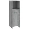 vidaXL Armoire de bain Sonoma gris 30x30x95 cm Bois d'ingénierie