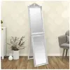 vidaXL Miroir sur pied Argenté 50x200 cm