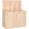 vidaXL Boîte à linge 88,5x44x66 cm Bois massif de pin