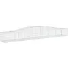 vidaXL Panier de gabions arqué 400x50x40/60 cm Fer galvanisé