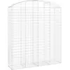 vidaXL Panier de gabions arqué 200x50x220/240 cm Fer galvanisé