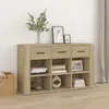 vidaXL Buffet Chêne sonoma 100x30x59,5 cm Bois d'ingénierie