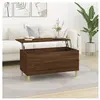 vidaXL Table basse Chêne marron 90x44,5x45 cm Bois d'ingénierie