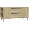 vidaXL Meuble TV Chêne sonoma 102x44,5x50 cm Bois d'ingénierie
