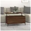 vidaXL Table basse Chêne marron 90x44,5x45 cm Bois d'ingénierie