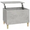 vidaXL Table basse Gris béton 60x44,5x45 cm Bois d'ingénierie