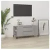 vidaXL Meuble TV Sonoma gris 102x44,5x50 cm Bois d'ingénierie