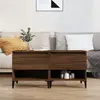 vidaXL Tables d'appoint 2 pcs Chêne marron 50x46x50 cm Bois ingénierie