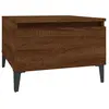vidaXL Table d'appoint Chêne marron 50x46x35 cm Bois d'ingénierie