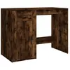 vidaXL Bureau Chêne fumé 100x49x75 cm Bois d'ingénierie