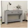 vidaXL Table console Sonoma gris 100x39x75 cm Bois d'ingénierie