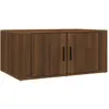 vidaXL Table basse Chêne marron 80x50x36 cm Bois d'ingénierie