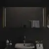 vidaXL Miroir de salle de bain à LED 50x100 cm