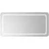 vidaXL Miroir de salle de bain à LED 50x100 cm