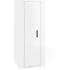vidaXL Meuble TV mural Blanc brillant 40x34,5x100 cm