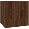 vidaXL Meuble TV mural Chêne marron 40x34,5x40 cm