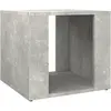 vidaXL Table de chevet Gris béton 41x40x36 cm Bois d'ingénierie